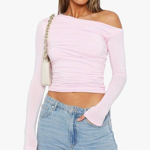 Blush long sleeve going out top